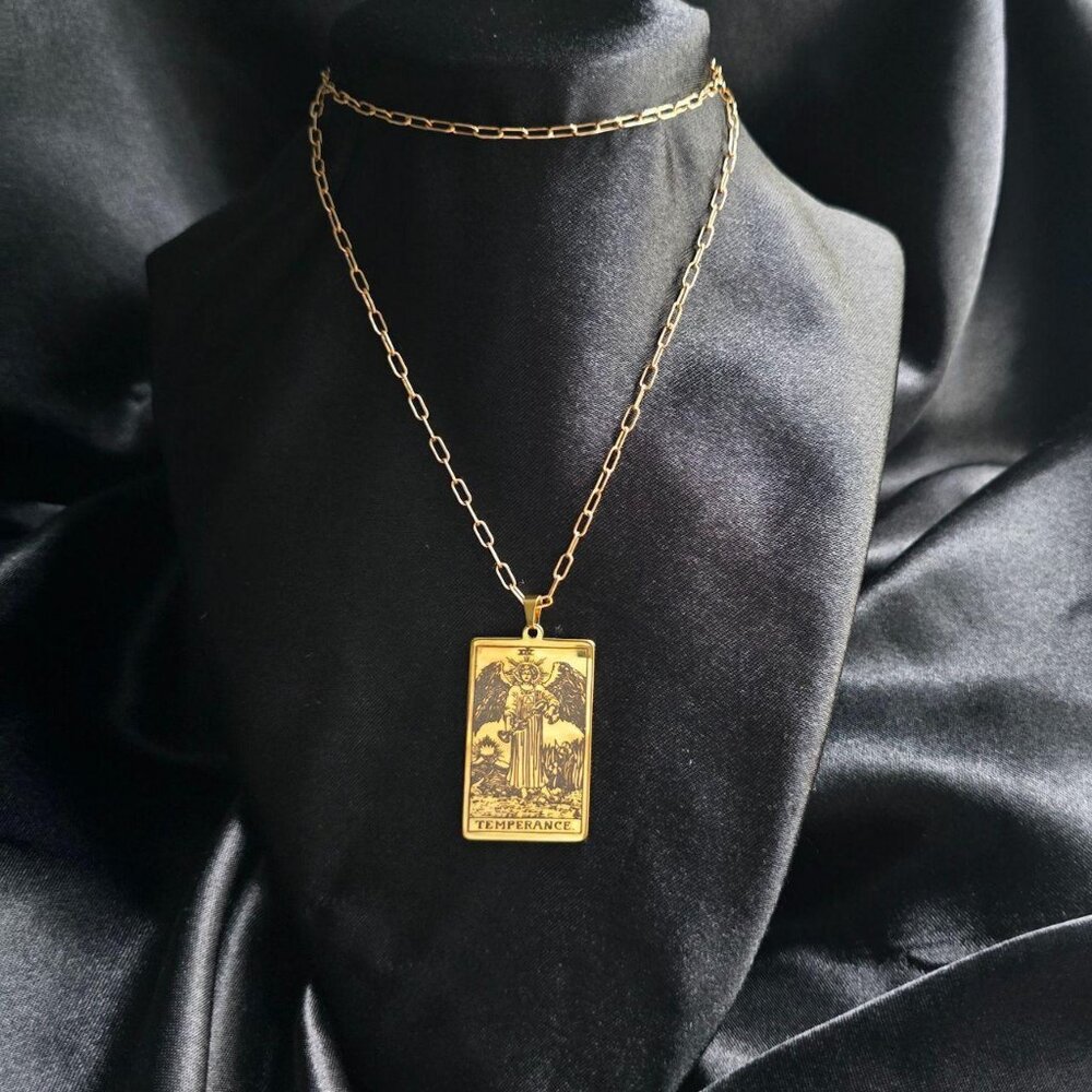 Temperance Tarot Necklace